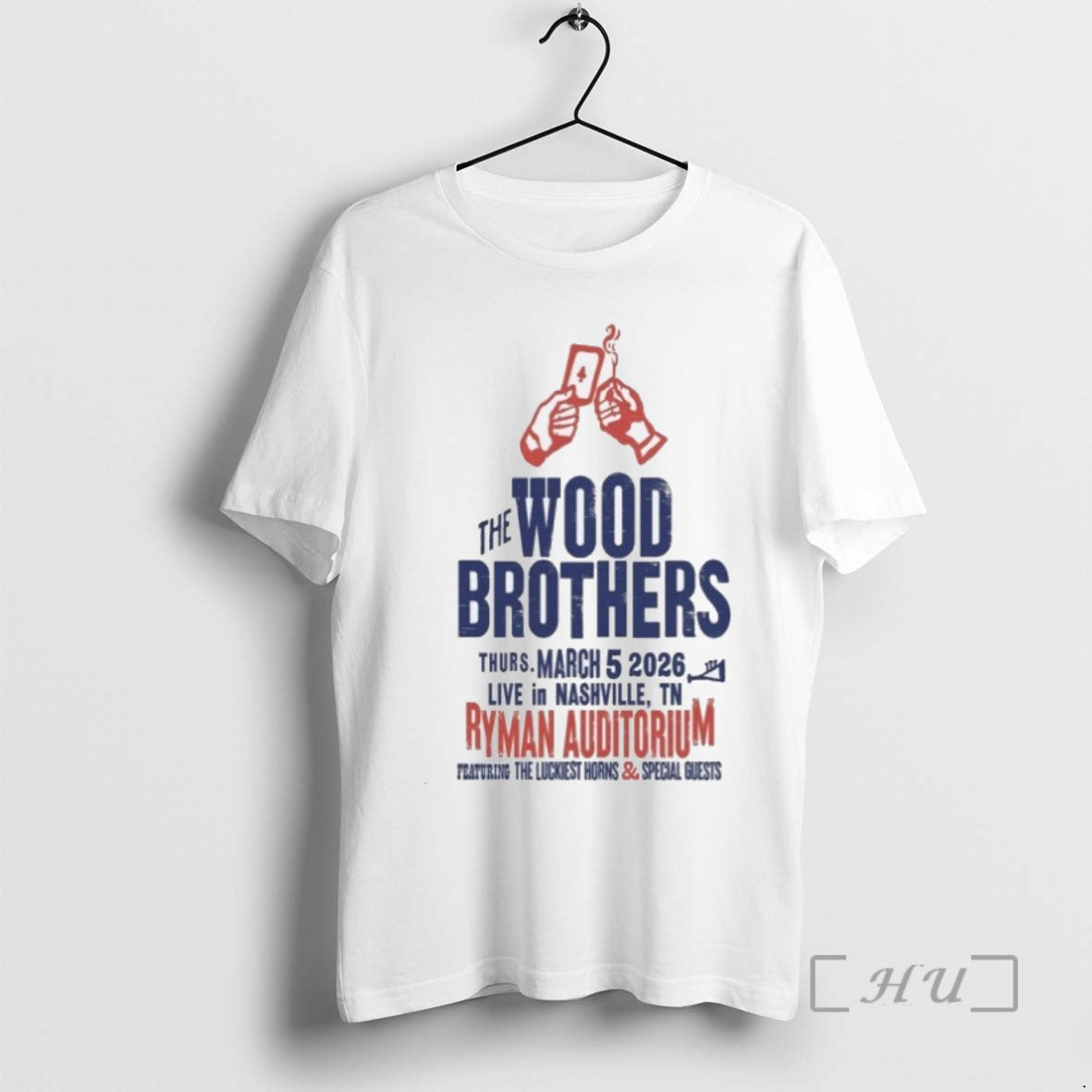 Trending Wood Brothers March 5 2026 Tour Nashville Tn Festival TShirt