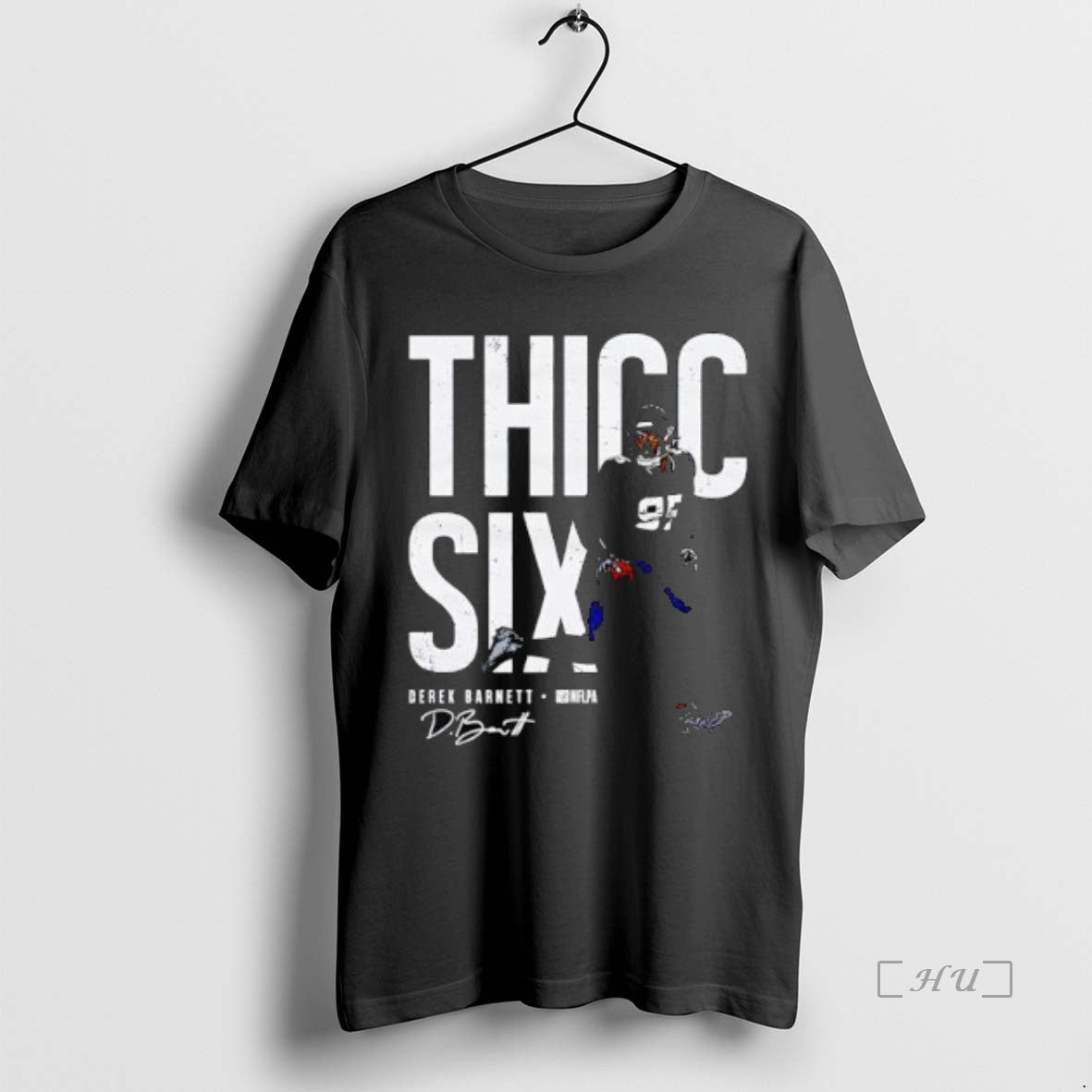 Trending Thicc Six Derek Barnett Houston Signature Shirt Exclusive