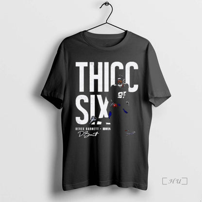 Trending Thicc Six Derek Barnett Houston Signature Shirt Exclusive