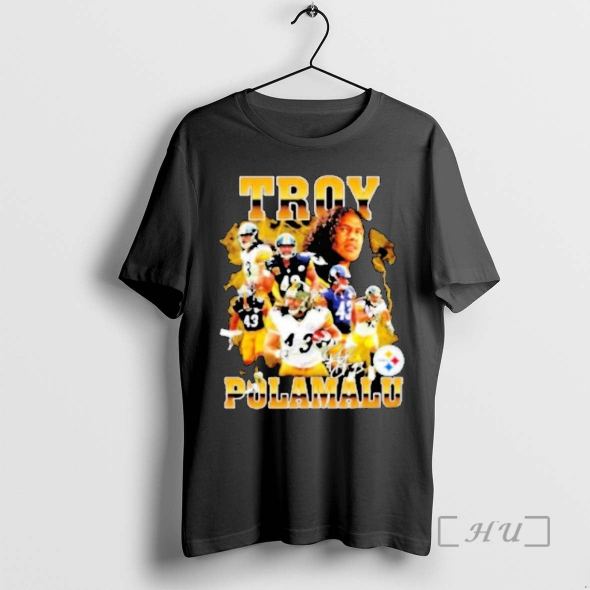 Trending Troy Aumua Polamalu Pittsburgh Steelers Signature Shirt
