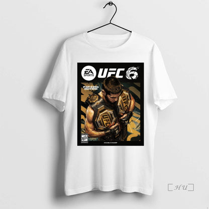 Trending Ufc 6 Double Champ P4P King Islam Makhachev TShirt Exclusive