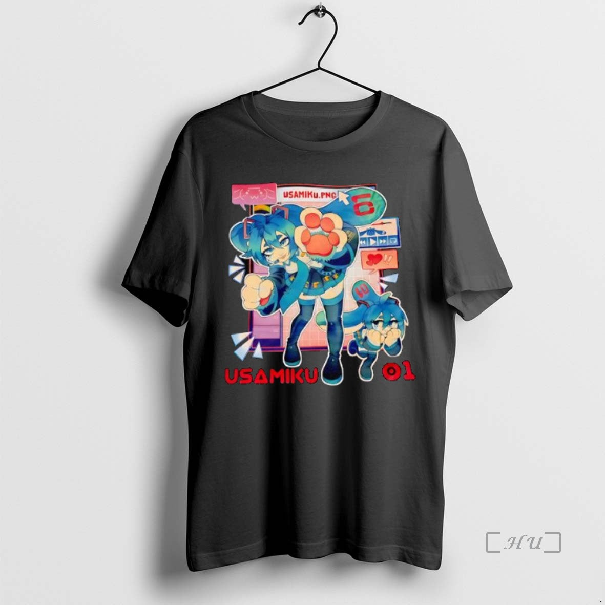 Trending Usamiku Hatsune Miku Virtual Singer Sweatshirt Trendy Gift