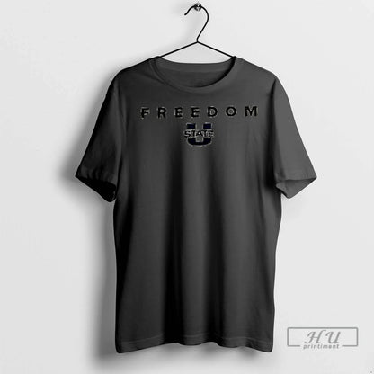 Trending Utah State X Charlie Kirk Freedom Logo 2 Sided T Shirts Tank