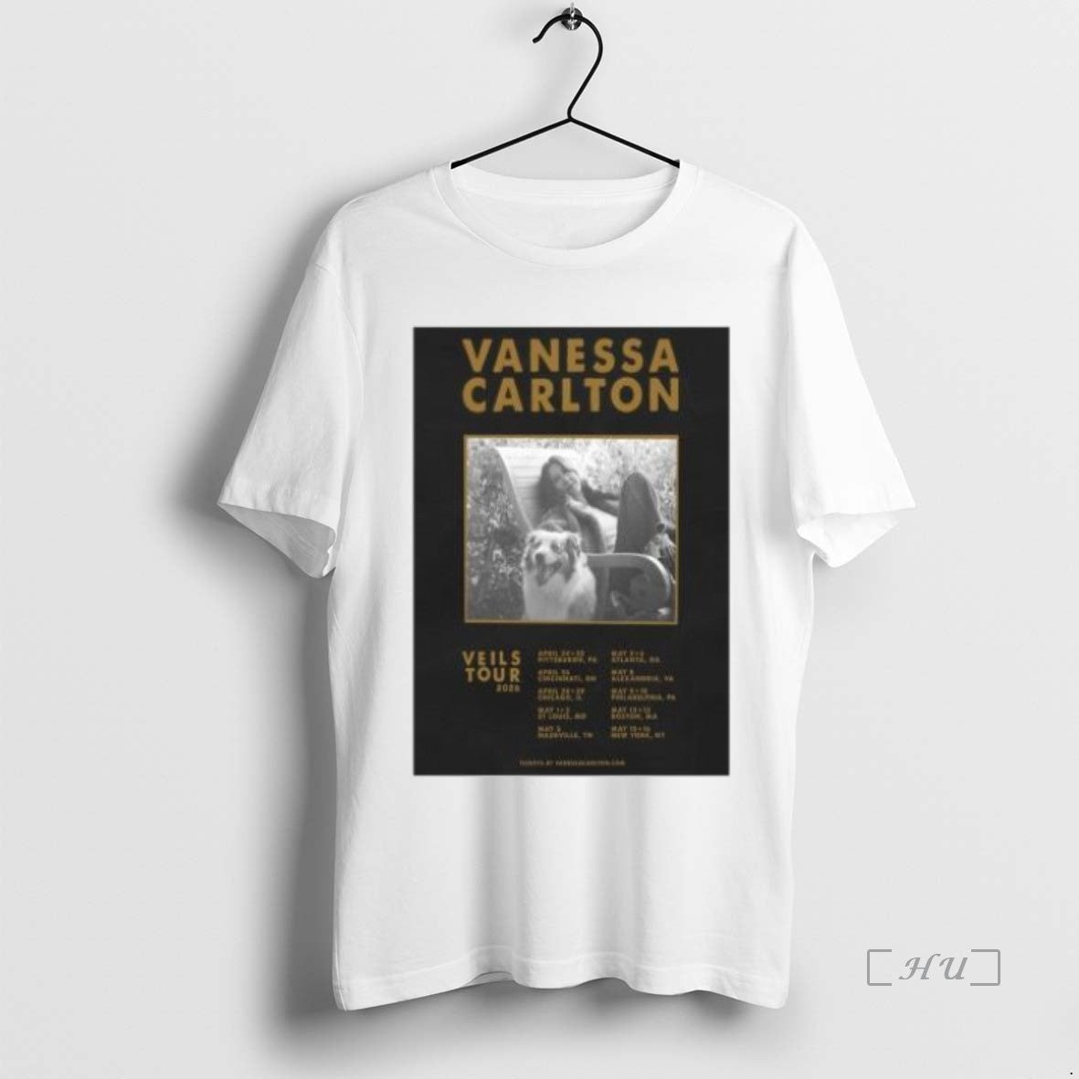 Trending Vanessa Carlton Veils Tour 2026 Tank Top Stylish Collection