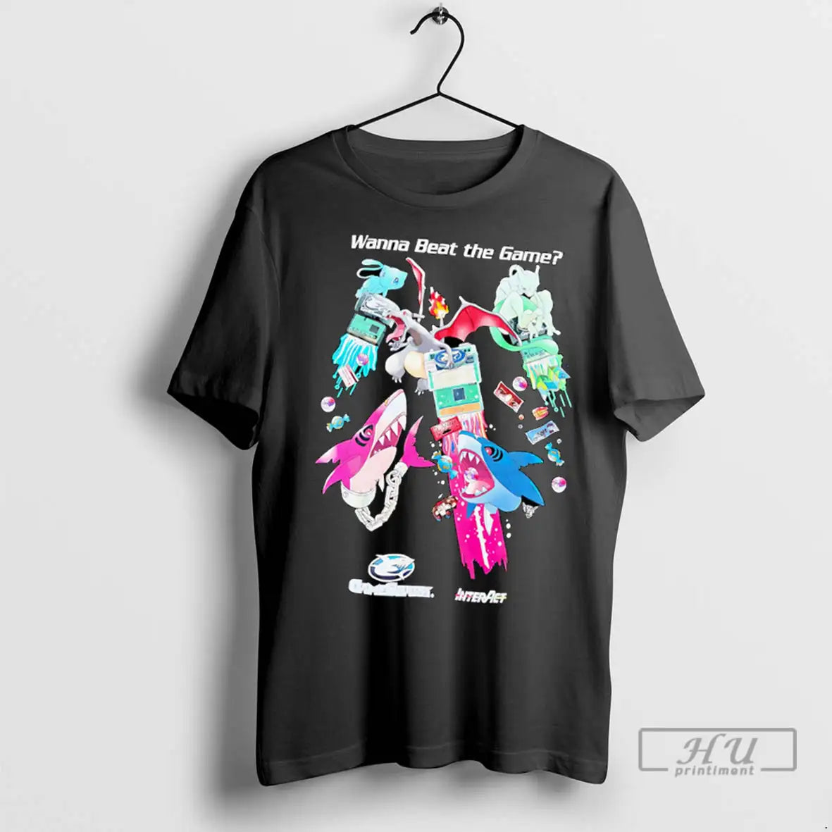 Trending Wanna Beat Game Shark T Shirts Sweatshirt Retro Outfit