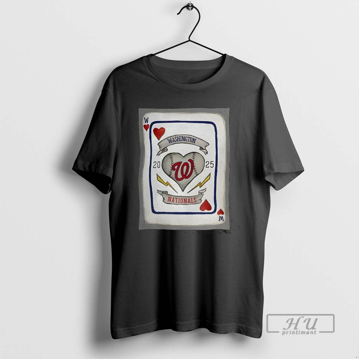 Trending Washington Nationals Basseball Card Heart X Tiny Turnip T