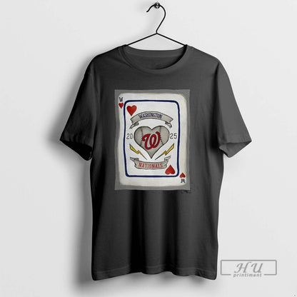 Trending Washington Nationals Basseball Card Heart X Tiny Turnip T