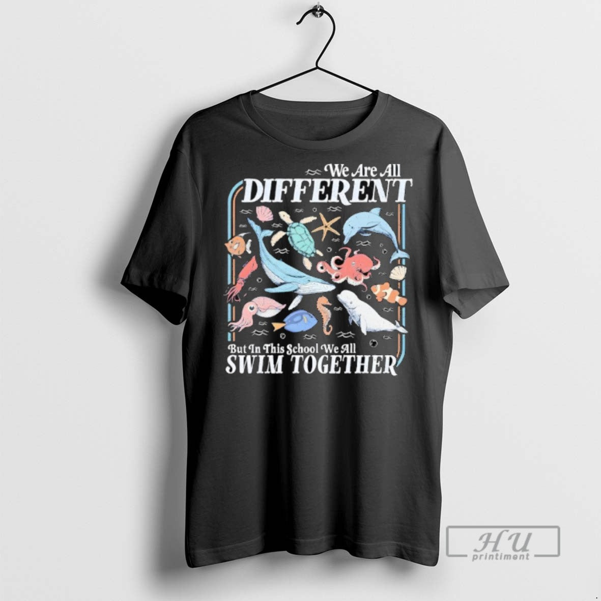 Trending We Are All Different But This School We All Swim Together