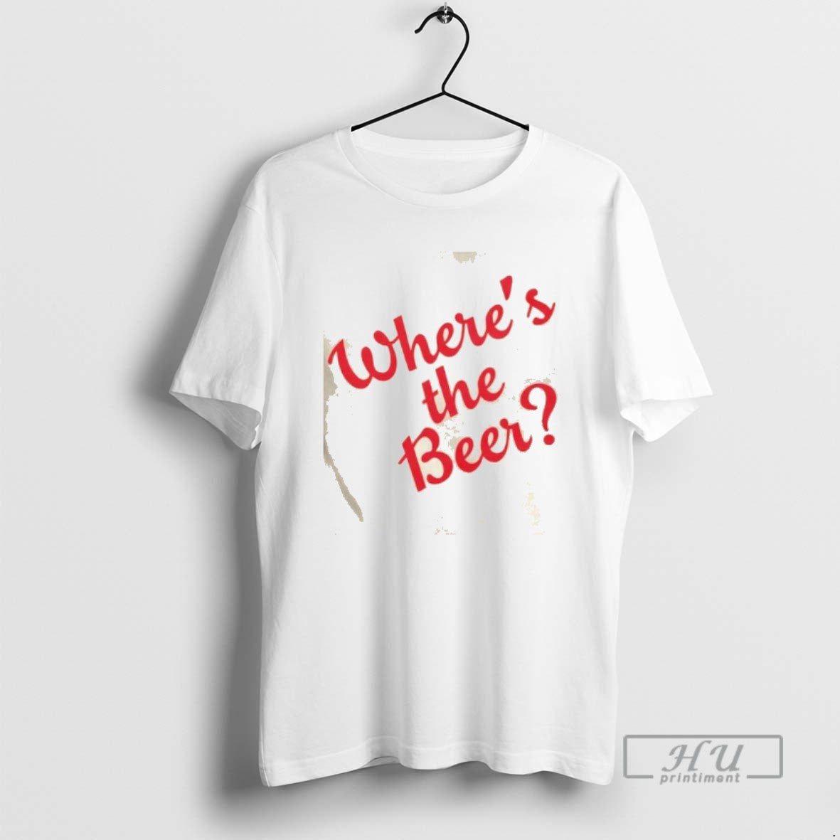 Trending Wheres Beer Script T Shirts Tank Top Elegant Apparel