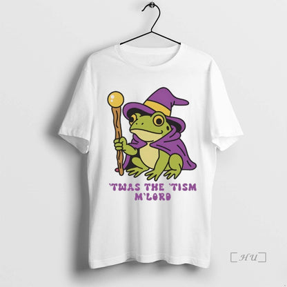 Trending Wizard Frog Twas Tism Mlord TShirt Designer Merch