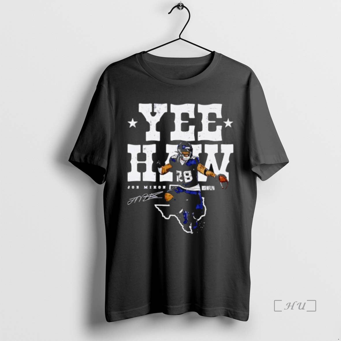 Trending Yee Haw Joe Mixon Houston Cowboy Horseback Celly Sweatshirt
