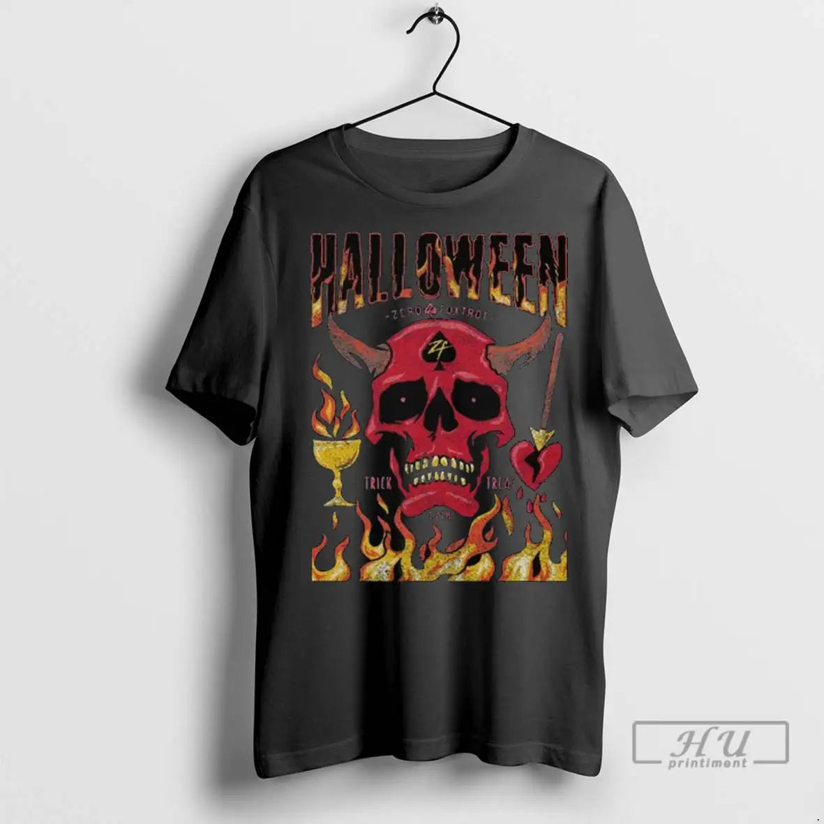 Trending Zero Foxtrot Halloween No Quarter Long Sleve T Shirts Tee