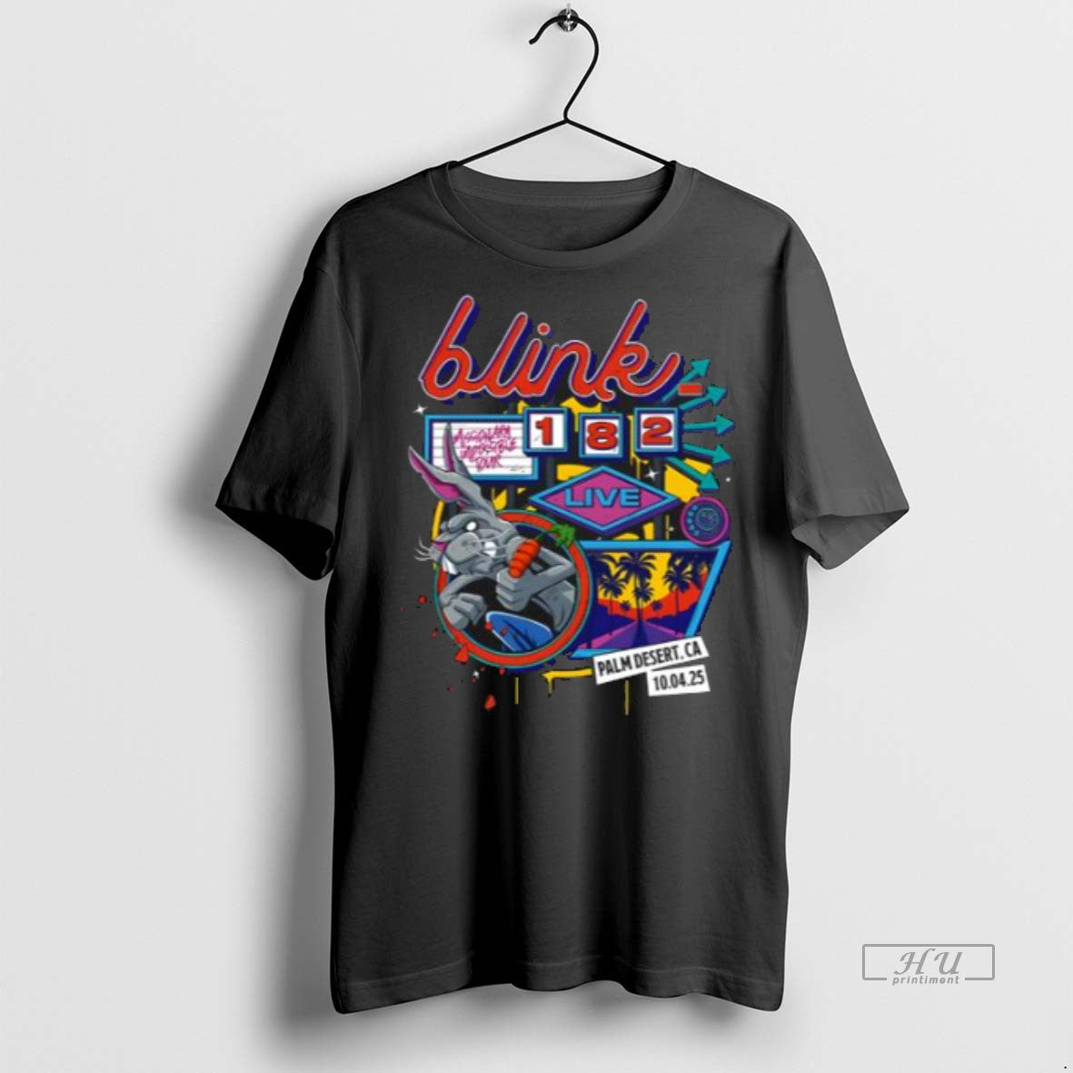 Trending Blink 182 Live Palm Desert Ca Sep 4 2025 Event TShirt