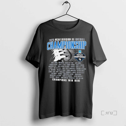 Trending Bun7U30R Champions Win Here 2025 Ncaa Diii Football