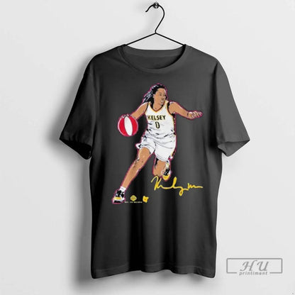 Trending Kelsey Mitchell Superstar Pose Indiana T Shirts Tee