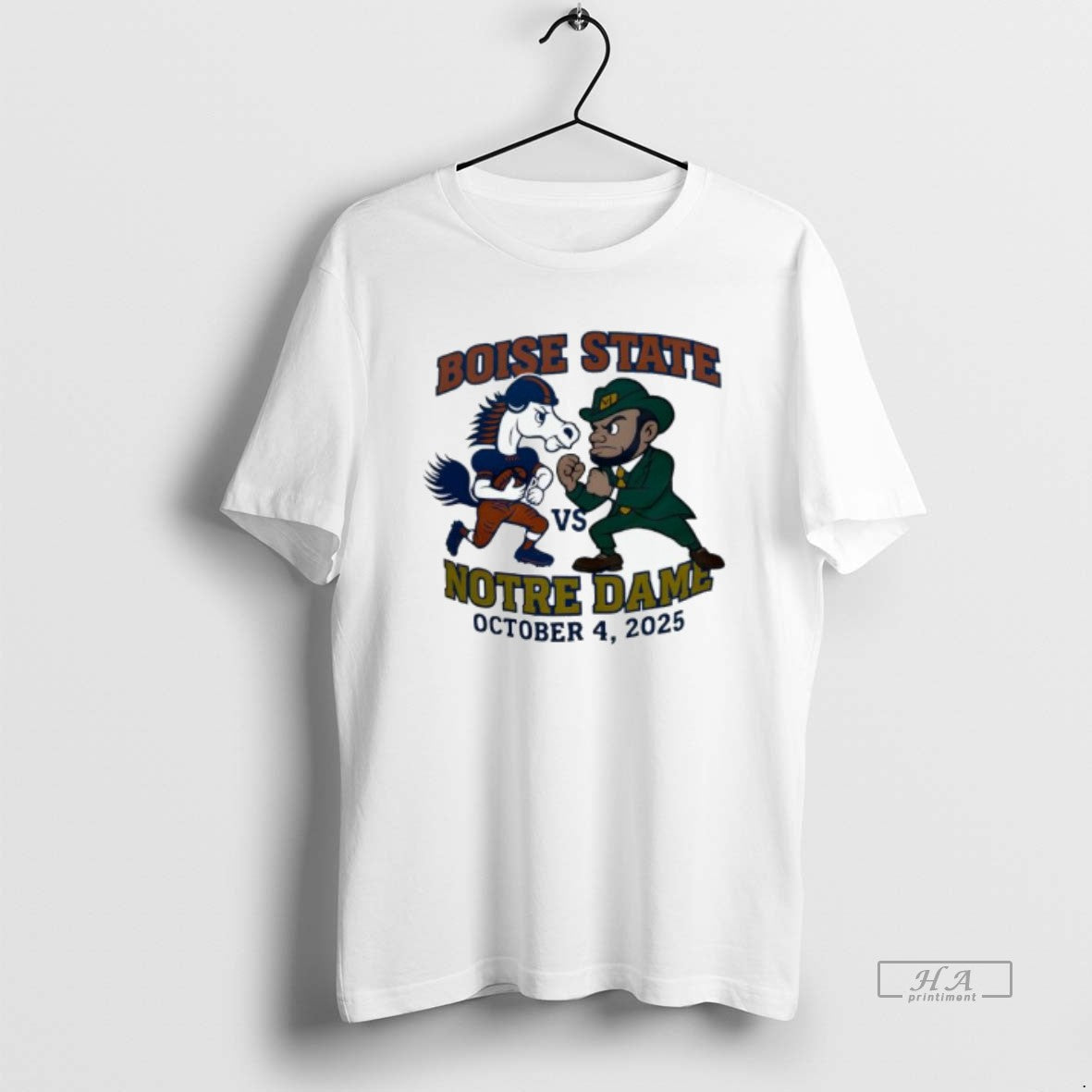 Trendy Boise State And Notre Dame Scheduled October 4 2025 Mascot