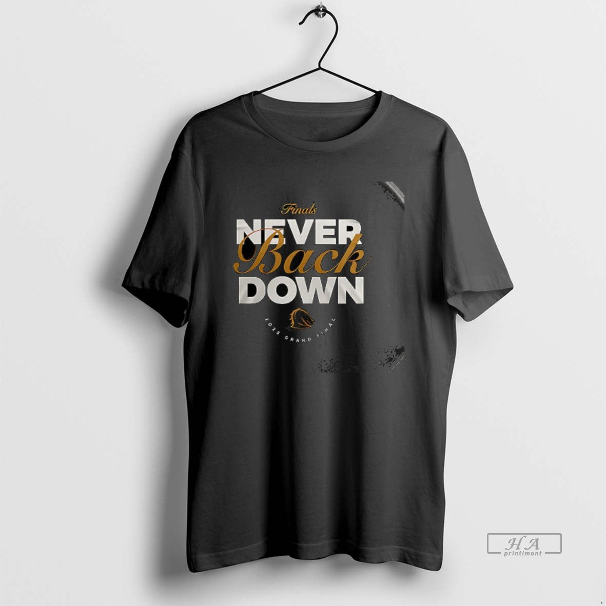 Trendy Brisbane Broncos Finals Never Back Down 2025 Long Sleeve