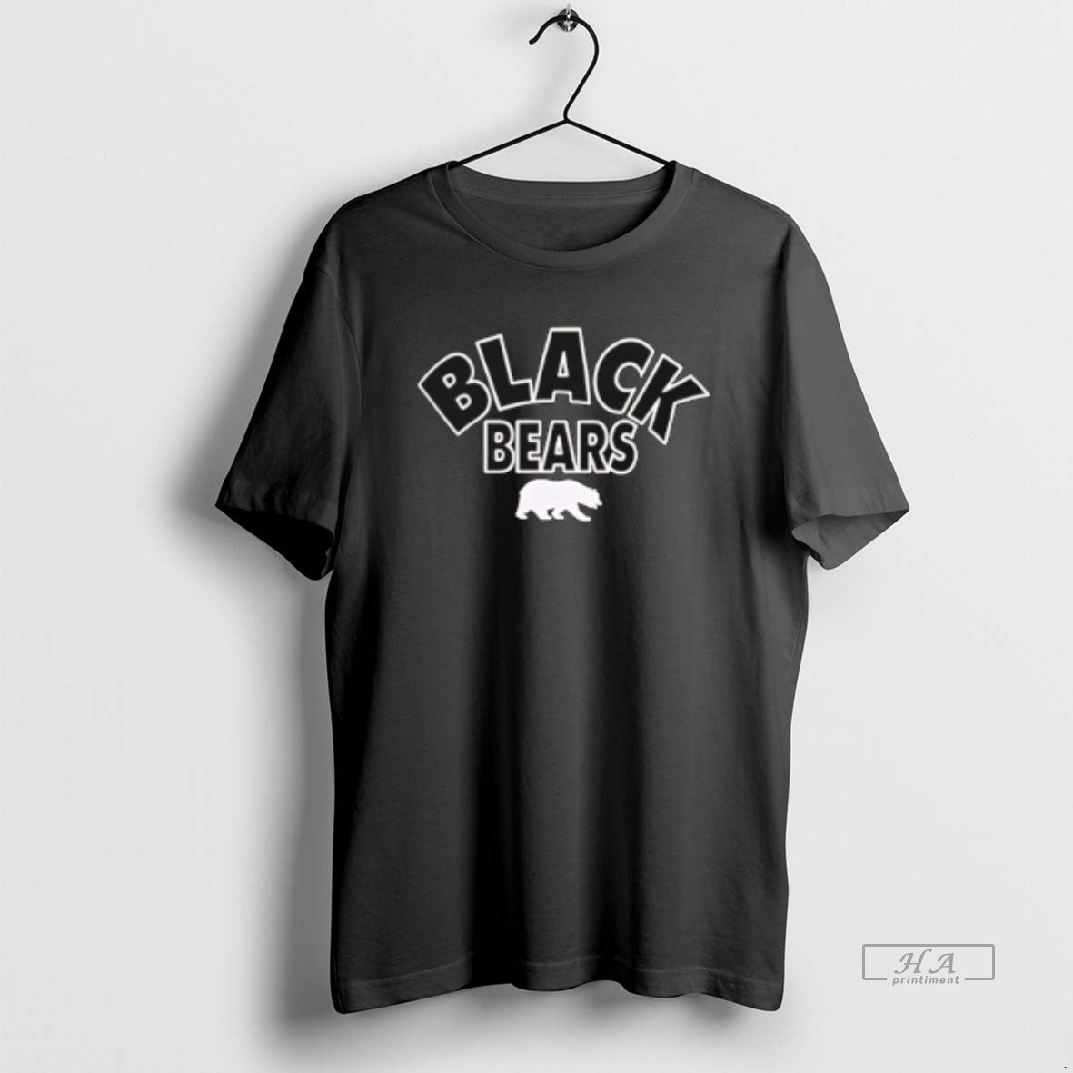 Trendy California Golden Bears Black Bears Tee Unique Outfit