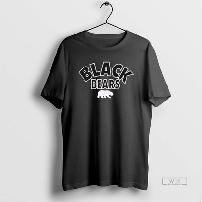 Trendy California Golden Bears Black Bears Tee Unique Outfit