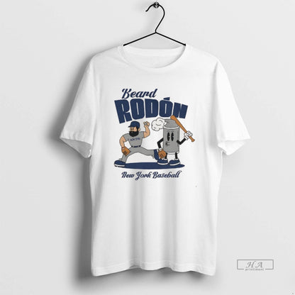 Trendy Carlos Rodon New York Yankees Baseball Superstar Cartoon Tee