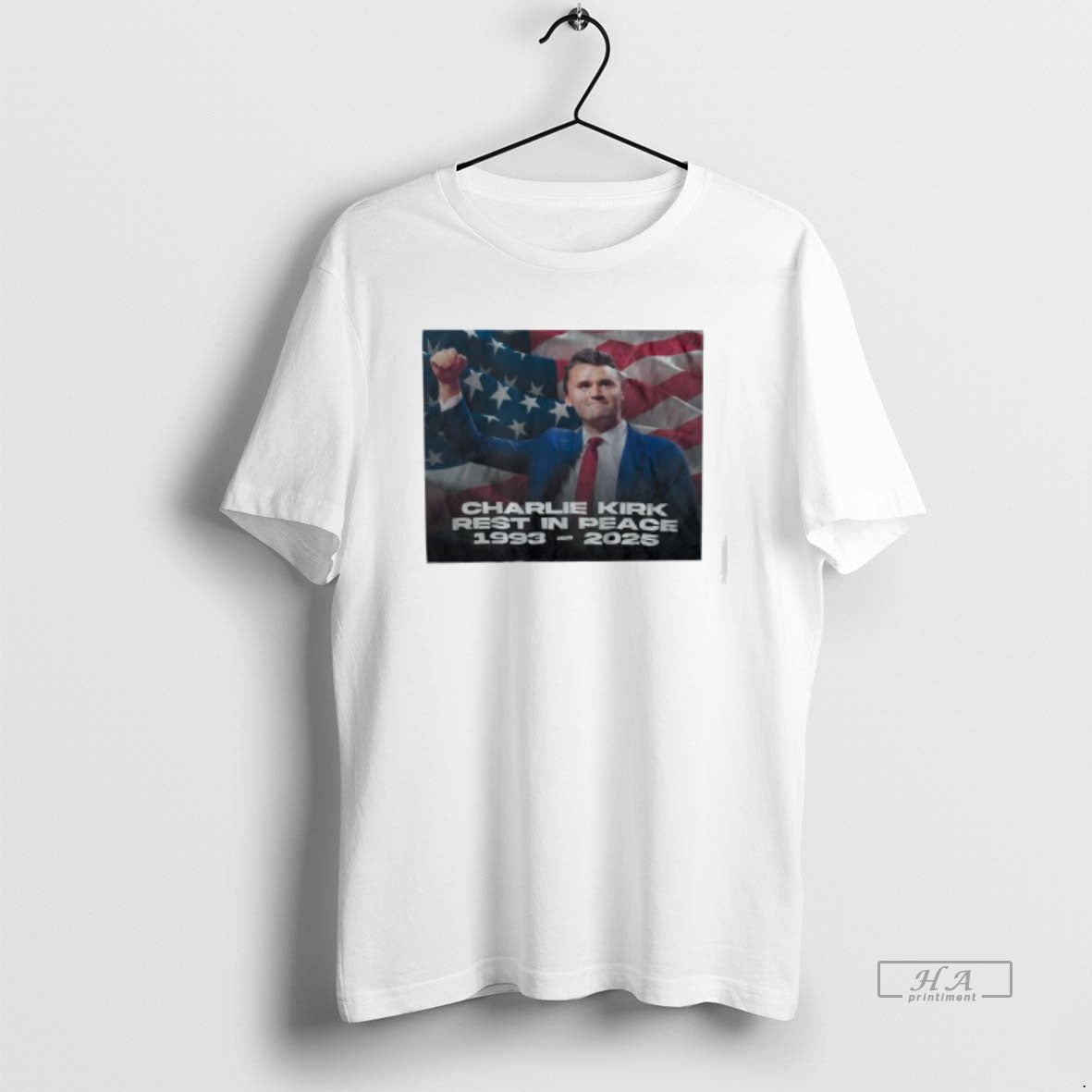 Trendy Charlie Kirk Rest Peace 1993 Passed Away 2025 Shirt Classic