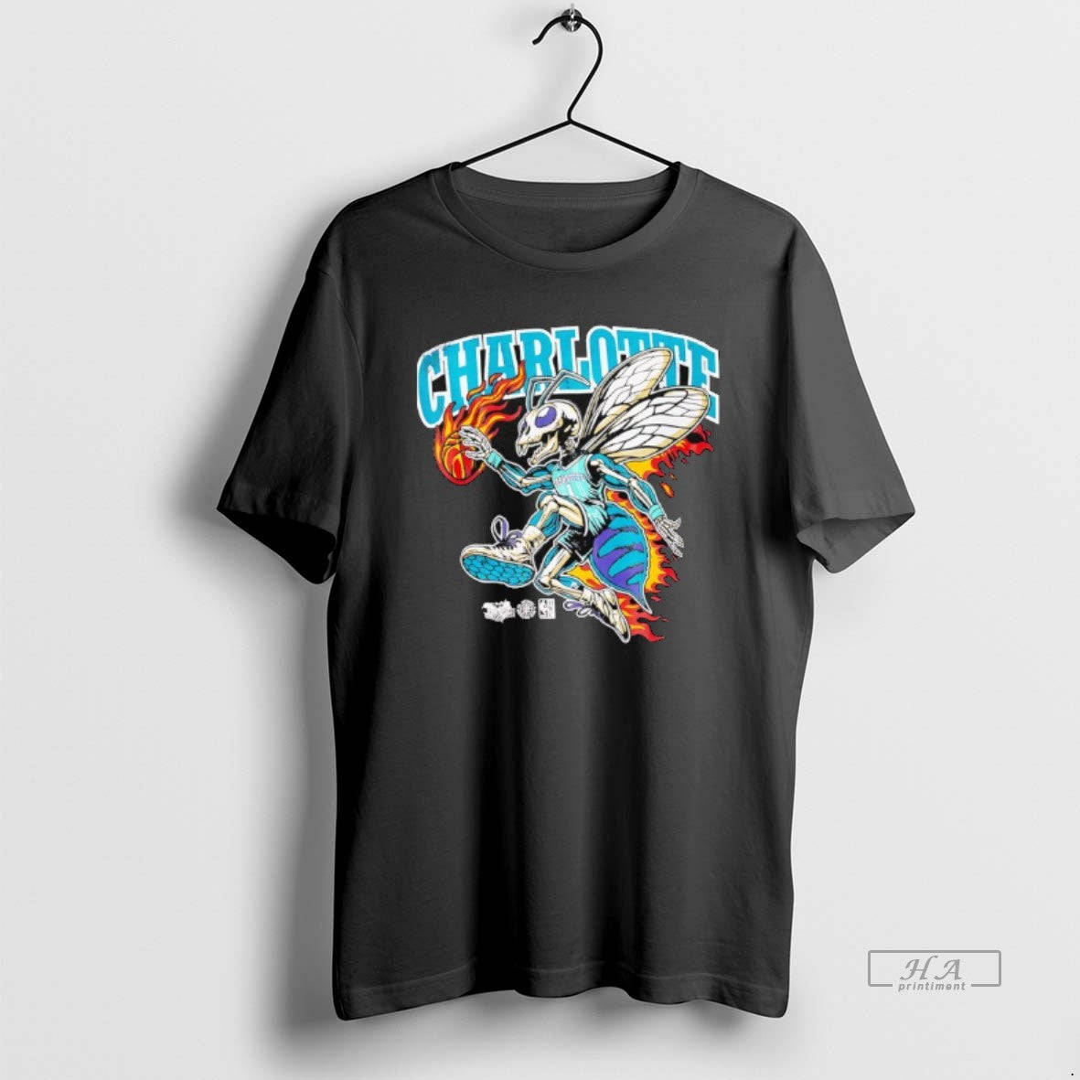 Trendy Charlotte Hornets Fire Tank Top Trendy Merch