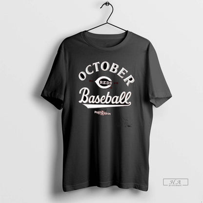 Trendy Cincinnati Reds Baseball Red October Postseason 2025 Locker