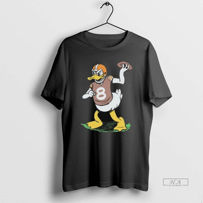 Trendy Cleveland Duck Qb Long Sleve Tee Vintage Style