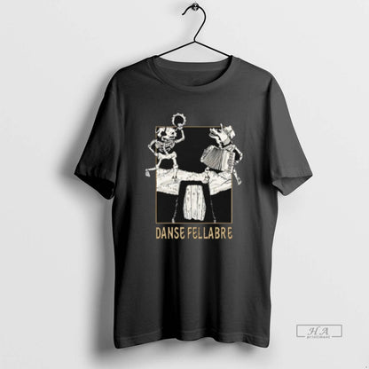 Trendy Danse Macabre Skeleton Dance Sweatshirt Unique Design