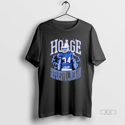 Trendy David Hoage Defensive Lineman Tee Designer Look