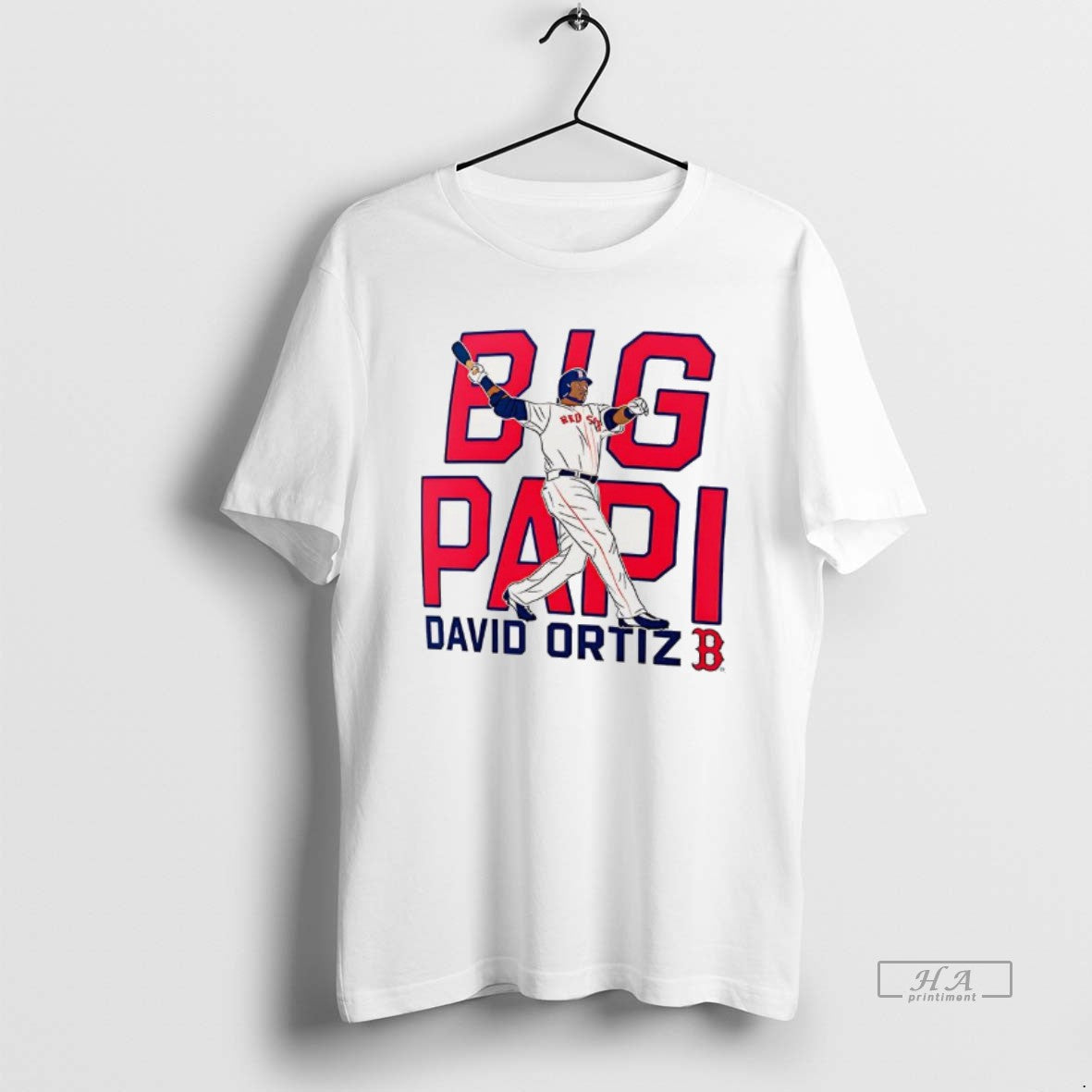 Trendy David Ortiz Boston Red Sox Baseball Cooperstown Player