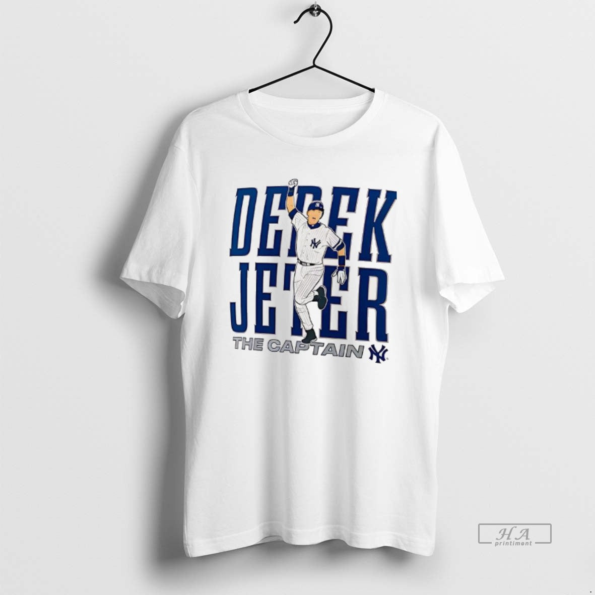 Trendy Derek Jeter New York Yankees Baseball Captain Player Tee
