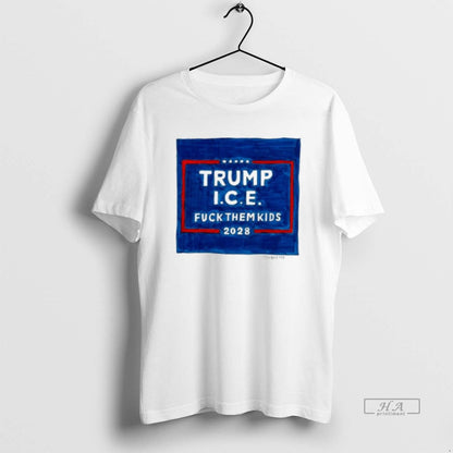 Trendy Donald Trump I C E Shirt Designer Look