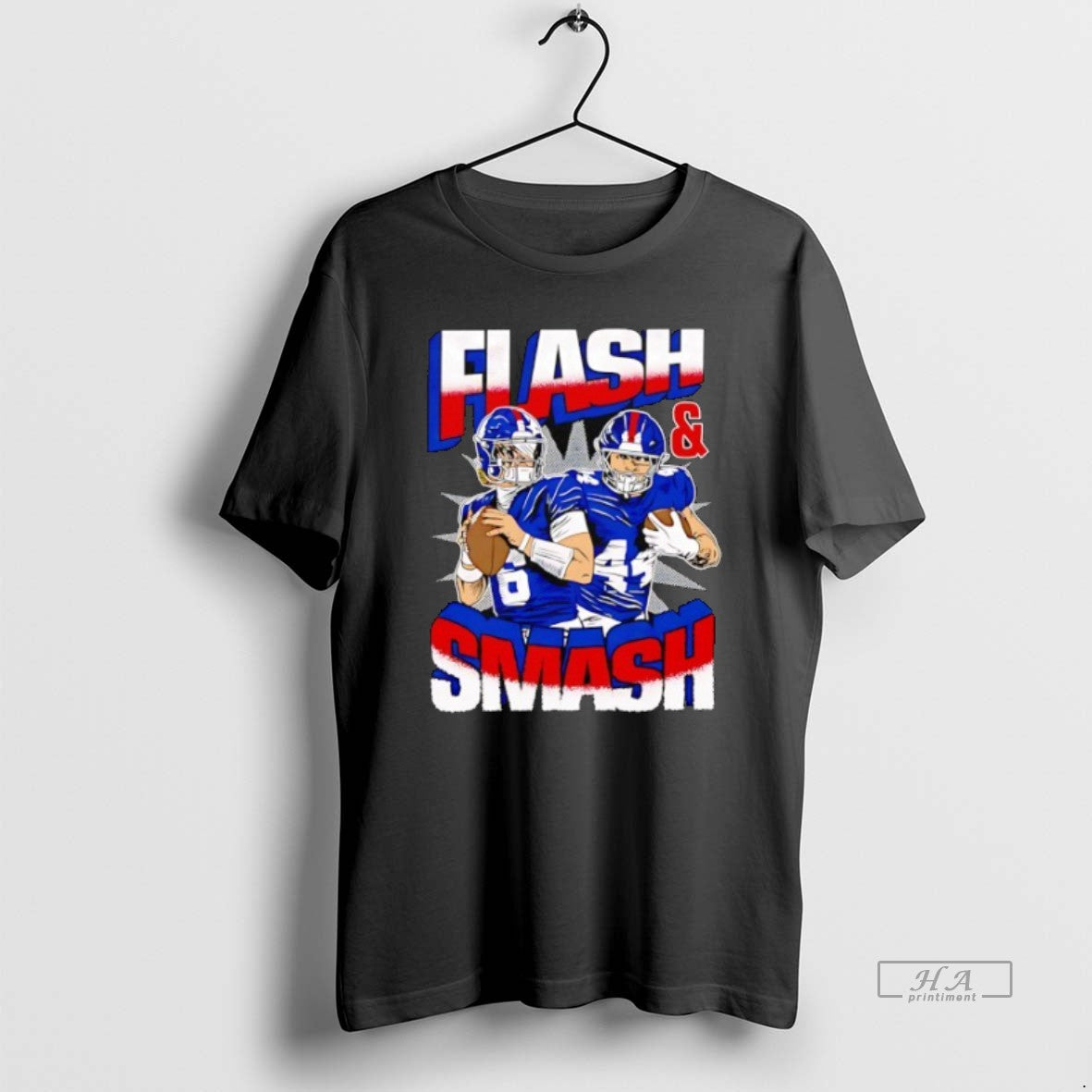Trendy Flash Dart And Skattebo New York Giants Football Long Sleeve