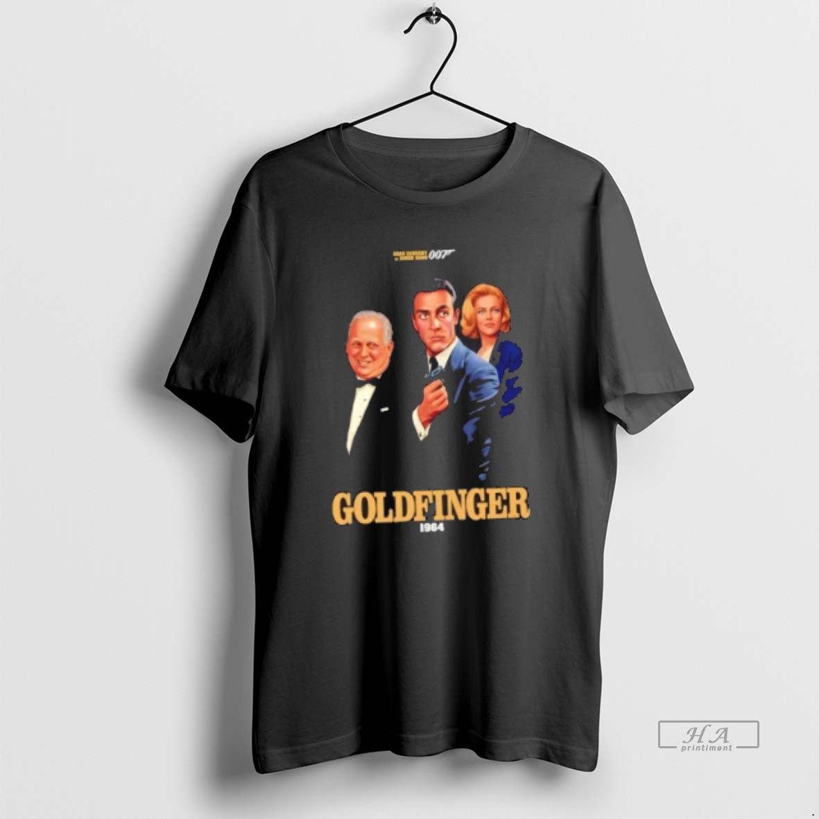 Trendy Goldfinger 1964 Sean Connery As James Bond 007 Sweatshirt