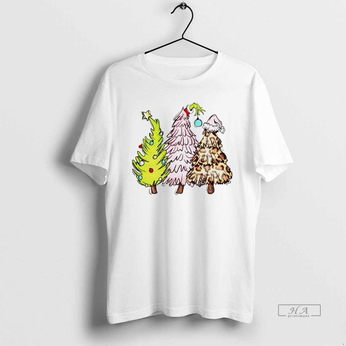Trendy Grinch Tree White Shirt Authentic Look