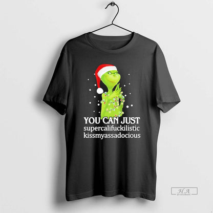 Trendy Grinch You Can Just Long Sleeve Classic Gift