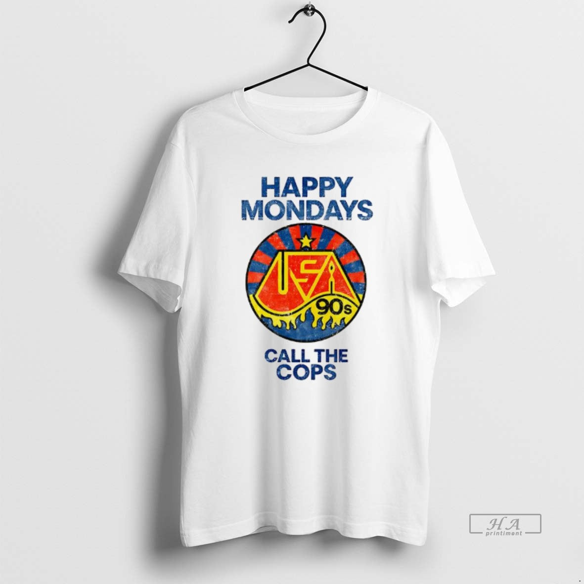 Trendy Happy Mondays Call Cops Shirt Elegant Gift