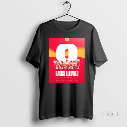Trendy Kansas City Chiefs Sacks Allowed Super Bowl Lvii Hoodie