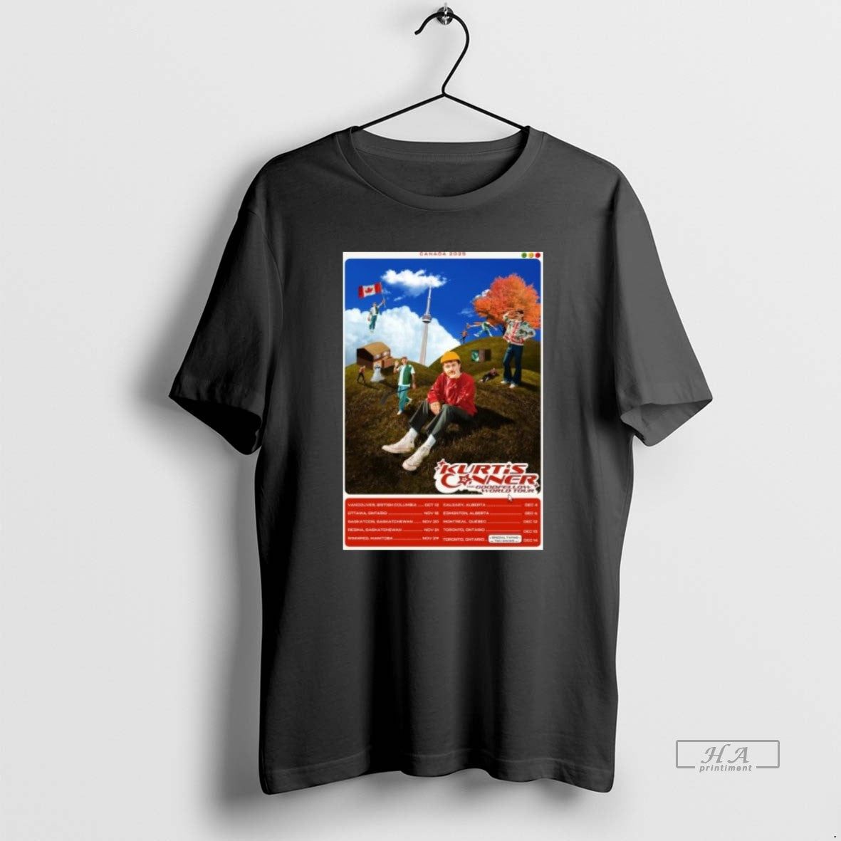 Trendy Kurtis Conner Goodfellow World Tour Canada Tour 2025 Long