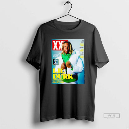 Trendy Lil Durk Started From Trenches Now Hes Here TShirt Stylish Art