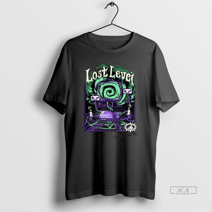 Trendy Lost Level Caught Up Spooky Game Halloween Long Sleeve Modern