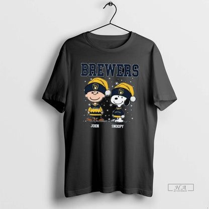 Trendy Mlb Milwaukee Brewers Holiday Baseball Snoopy Charlie Brown