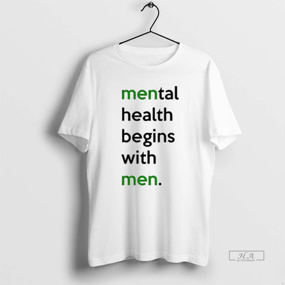Trendy Mental Health Begins Hoodie Elegant Style