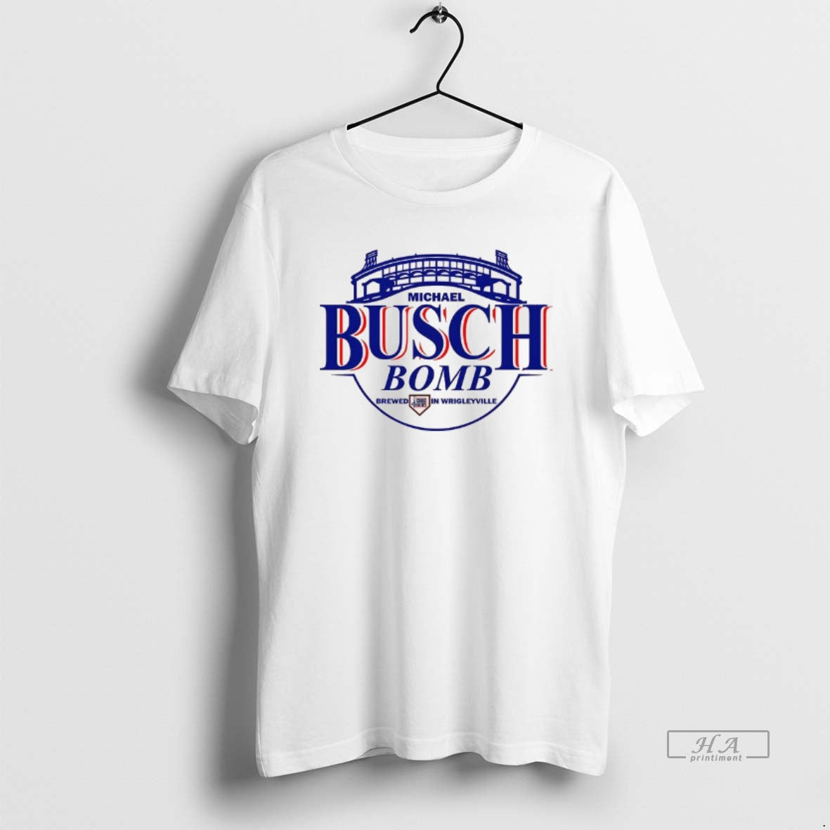 Trendy Michael Busch Bomb Logo Tank Top Retro Design