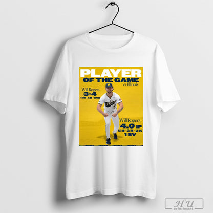 Trendy Michigan Wolverines Baseball Player Game Vs Illinois Will