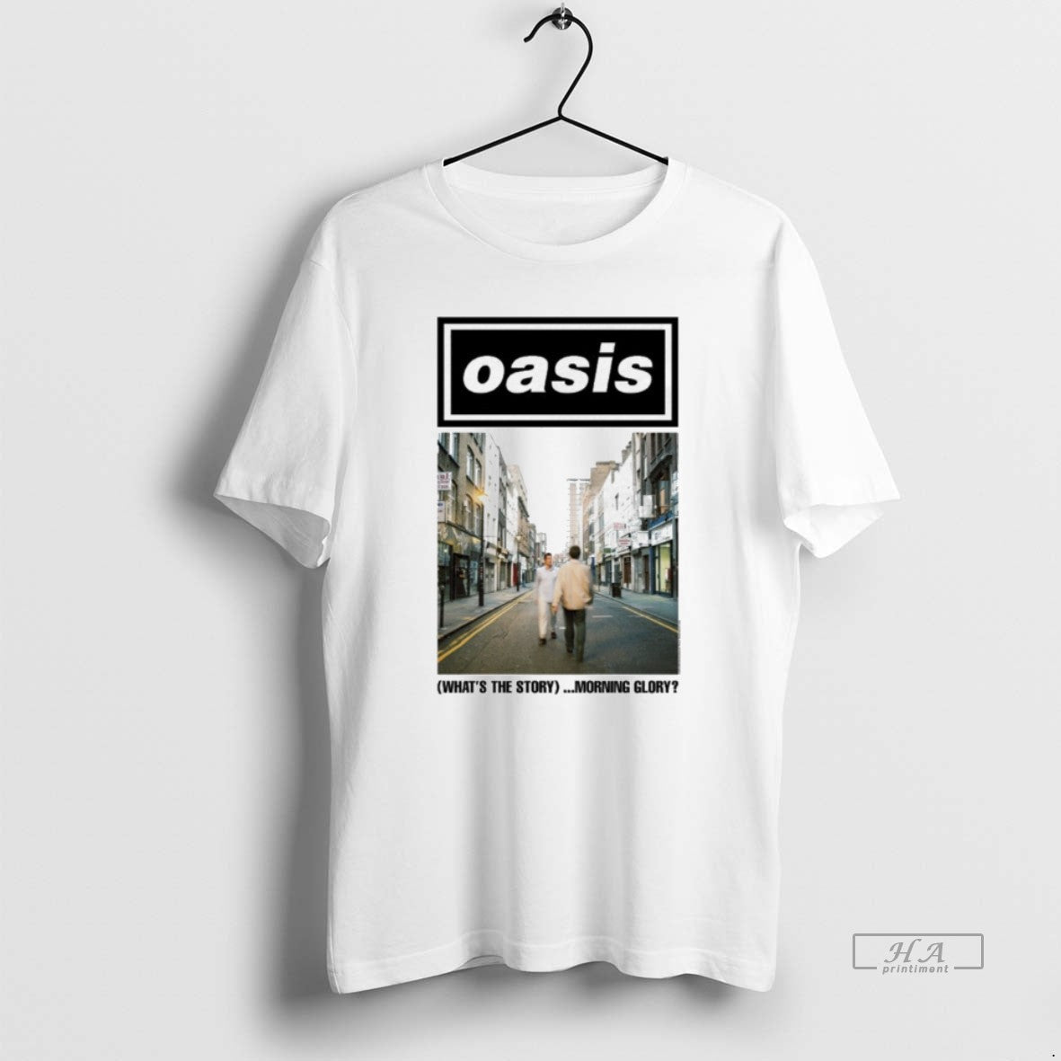 Trendy Oasis Whats Story Morning Glory Album Shirt Classic Fashion