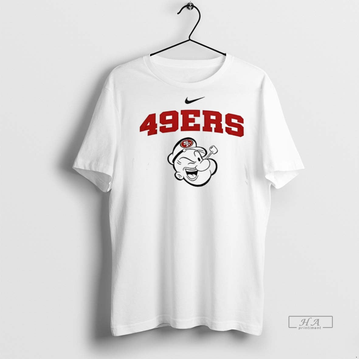 Trendy San Francisco 49Ers X Popeye I Yam What I Yam Thats All Long