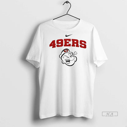 Trendy San Francisco 49Ers X Popeye I Yam What I Yam Thats All Long
