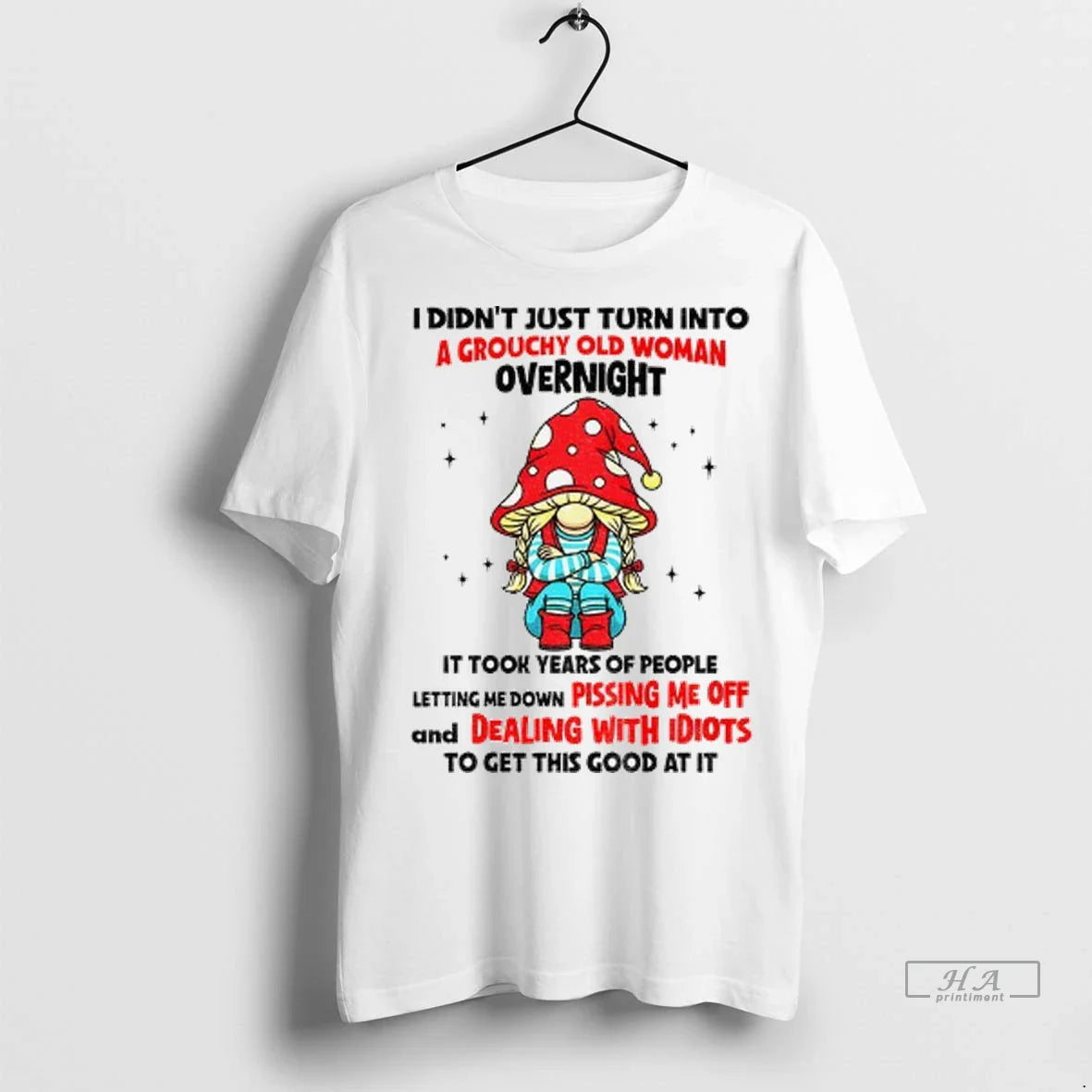 Trendy Officials Gnome I Didnt Just Turn Into Grouchy Old Overnight